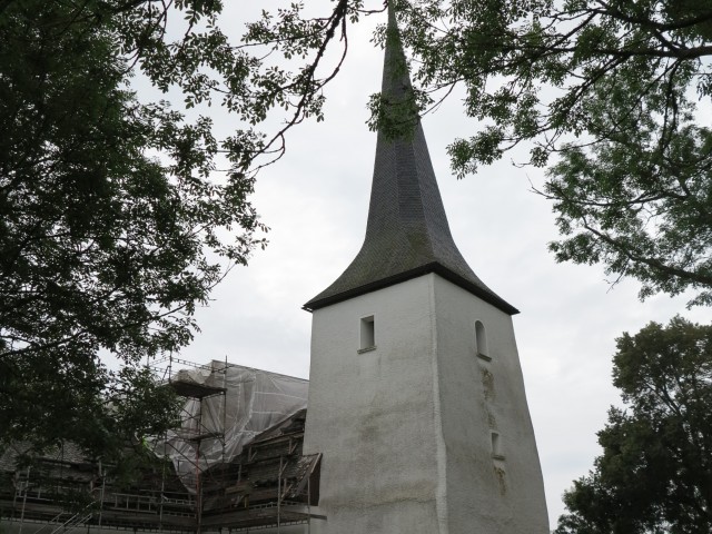 Bolstads kyrka – Inspektion av kyrktak